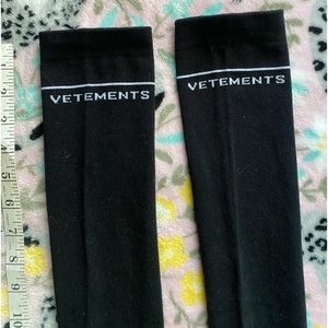 Black Over the knee Vetements Thigh Hi’s Sexy 🖤